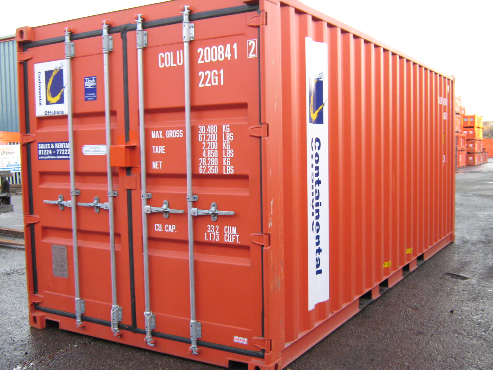 Container code